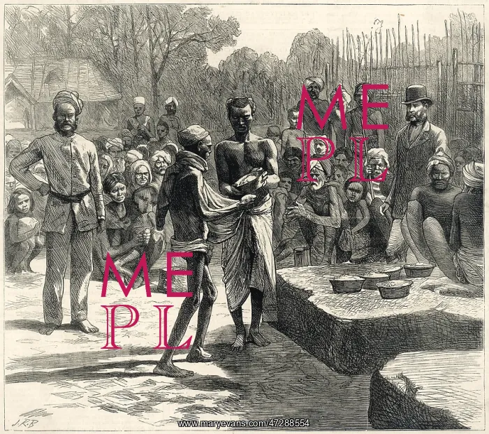 : FAMINE / RELIEF / 1877 : FAMINE / RELIEF / 1877