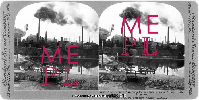 : The famous Anaconda copper smelters and ? : The famous Anaconda copper smelters and ?
