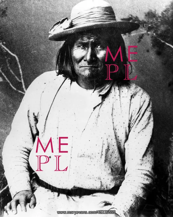 : Famous Apache leader, Geronimo, as photographed ? : Famous Apache leader, Geronimo, as photographed ?