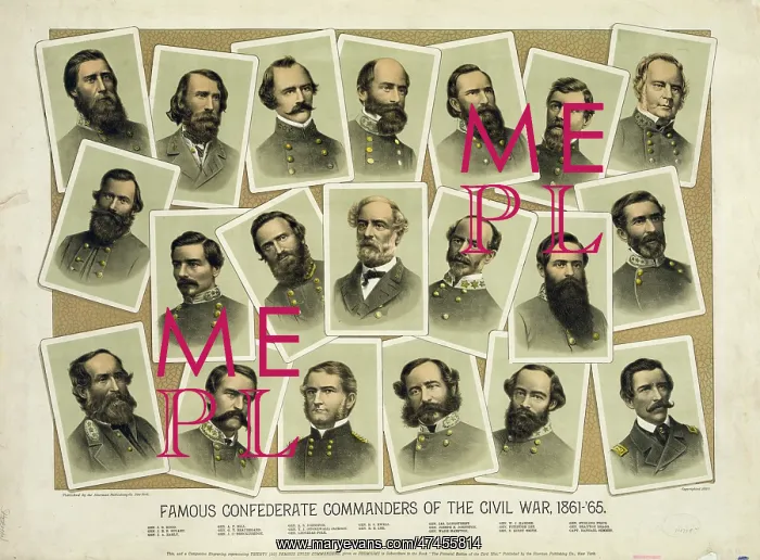 : Famous Confederate commanders of the Civil War, 1861-'65 : Famous Confederate commanders of the Civil War, 1861-'65