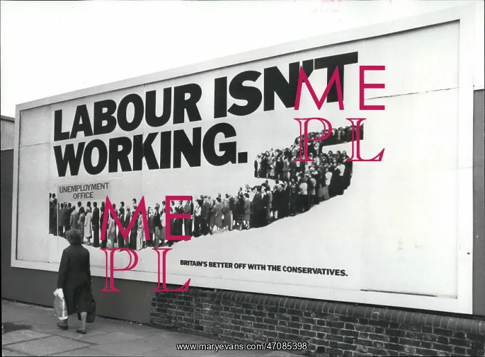 : Famous Conservative poster, Labour Isn't Working : Famous Conservative poster, Labour Isn't Working