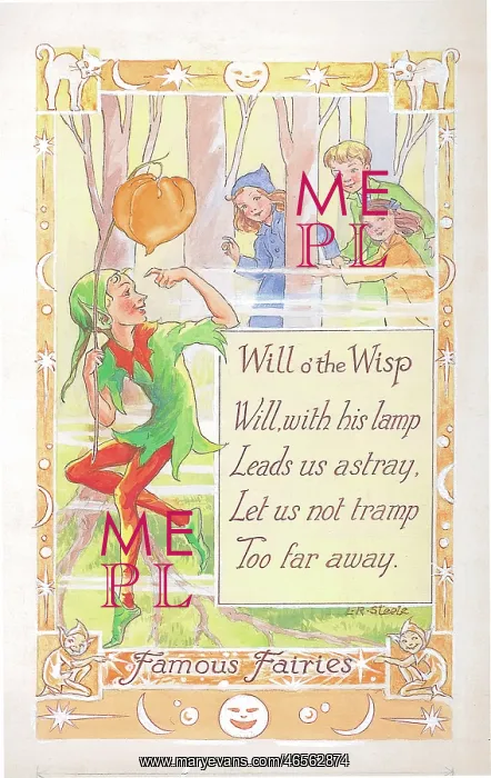 : Famous Fairies Will o the Wisp : Famous Fairies Will o the Wisp