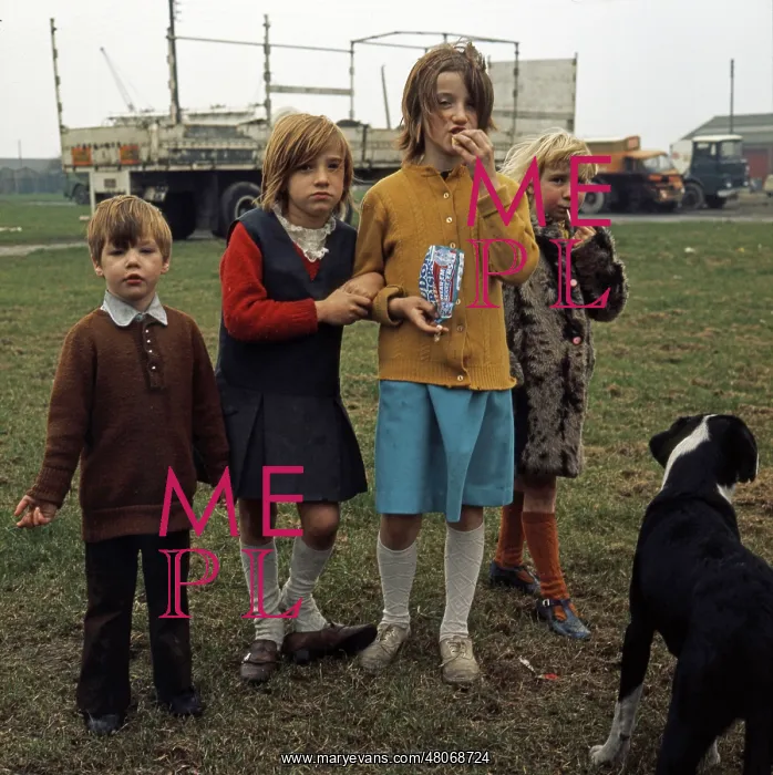  : The Famous Five. Haverton Hill Teesside 1970s