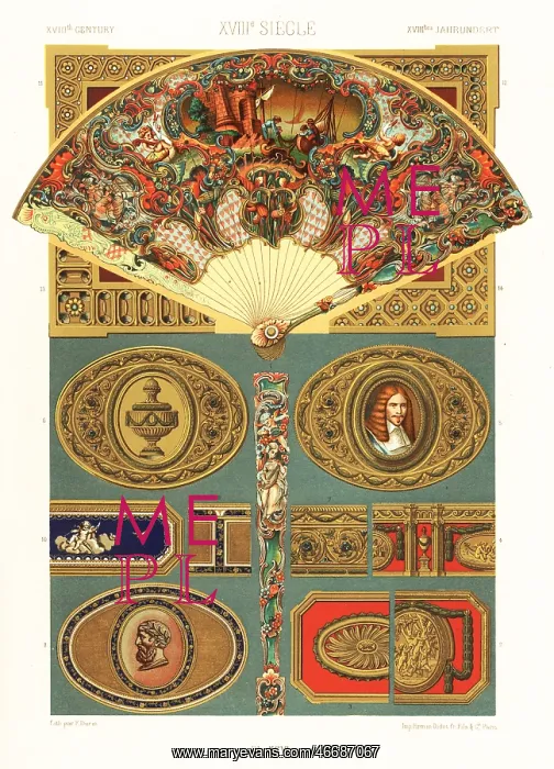 : Fan and snuff boxes, 18th century : Fan and snuff boxes, 18th century