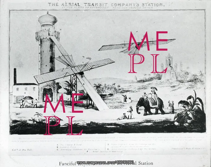  : Fanciful representation of an Aerial Station