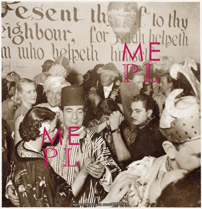 : Fancy dress party thrown by Baron : Fancy dress party thrown by Baron