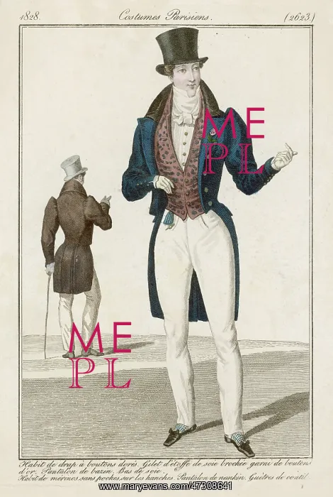  : Fancy Waistcoat 1828