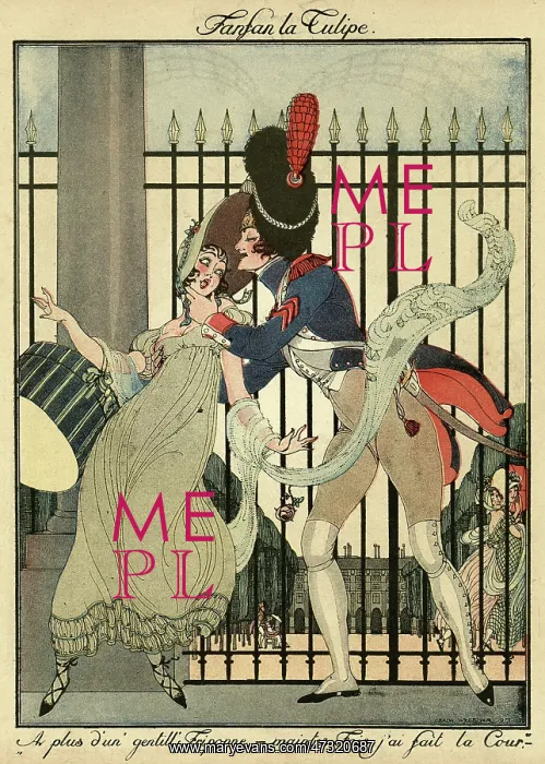 : Fanfan la Tulipe by Gerda Wegener : Fanfan la Tulipe by Gerda Wegener