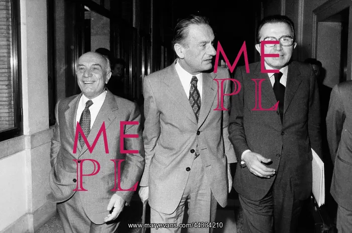 : Fanfani, Zaccagnini and Andreotti : Fanfani, Zaccagnini and Andreotti