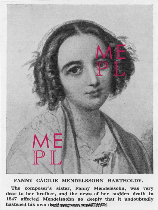 : FANNY MENDELSSOHN : FANNY MENDELSSOHN