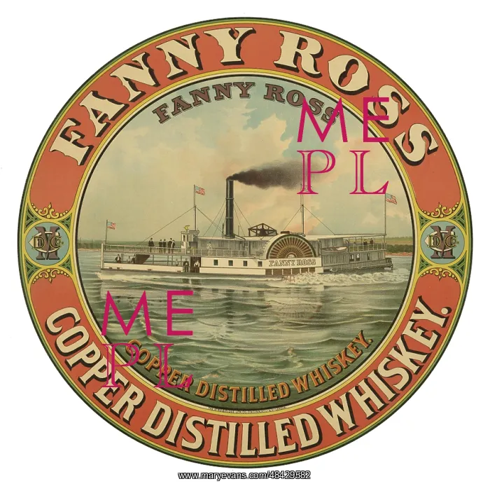 : Fanny Ross copper distilled whiskey : Fanny Ross copper distilled whiskey