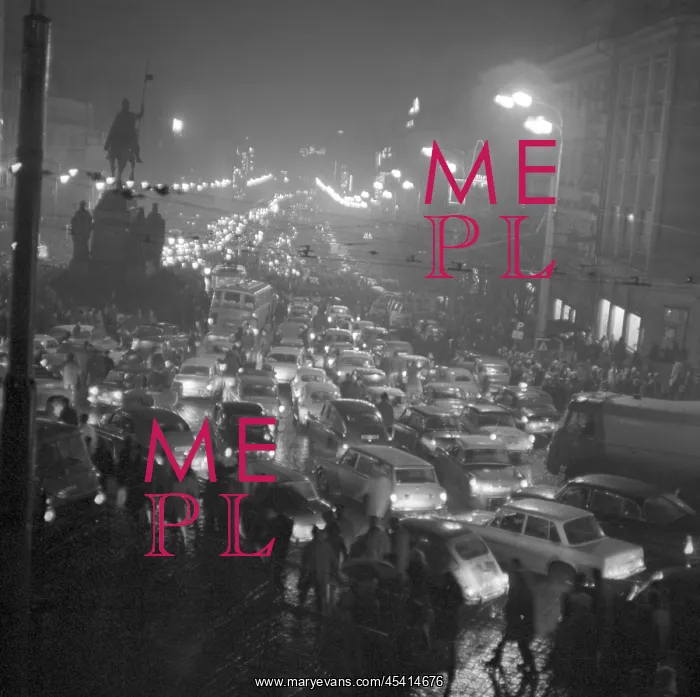 : Fans - Wenceslas Square - celebration : Fans - Wenceslas Square - celebration