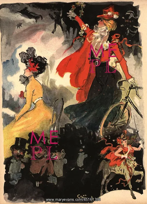 : Fantaisie. This illustration shows the definitive figure of a young woman : Fantaisie. This illustration shows the definitive figure of a young woman