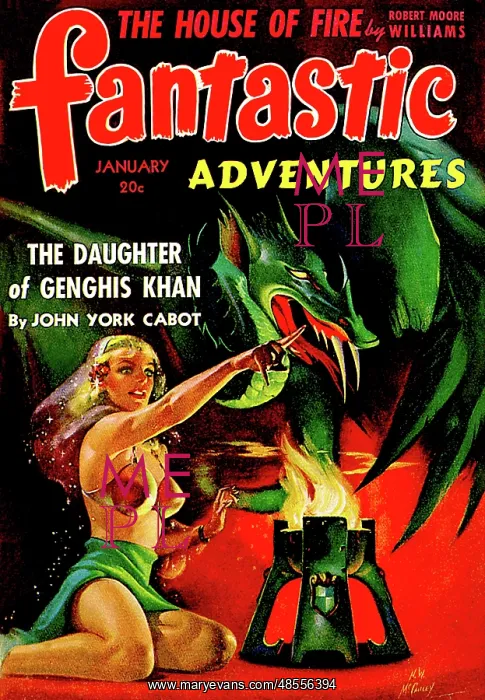 : Fantastic Adventures - The Daughter of Genghis Kahn : Fantastic Adventures - The Daughter of Genghis Kahn