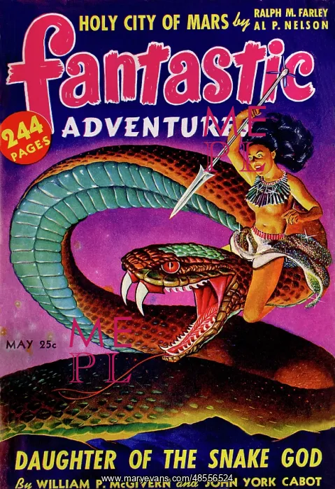 : Fantastic Adventures - Daughter of the Snake God : Fantastic Adventures - Daughter of the Snake God