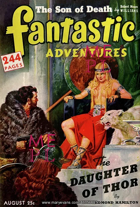 : Fantastic Adventures - The Daughter of Thor : Fantastic Adventures - The Daughter of Thor