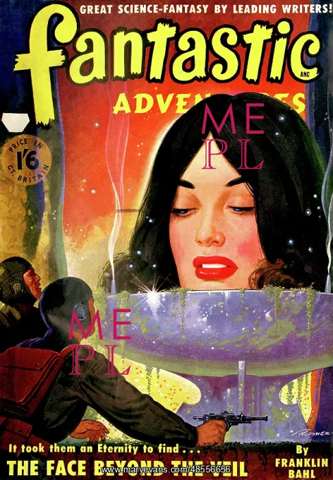 : Fantastic Adventures - The Face beyond the veil : Fantastic Adventures - The Face beyond the veil