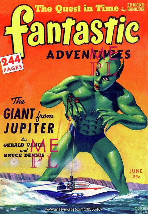 : Fantastic Adventures - The Giant from Jupiter : Fantastic Adventures - The Giant from Jupiter