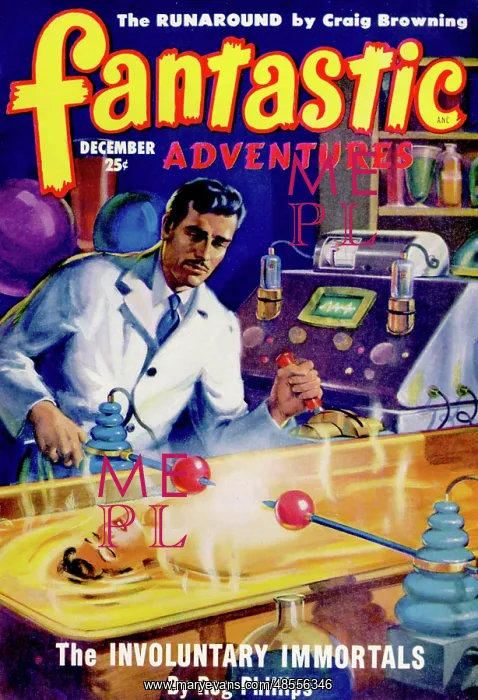 : Fantastic Adventures - The involuntary immortals : Fantastic Adventures - The involuntary immortals