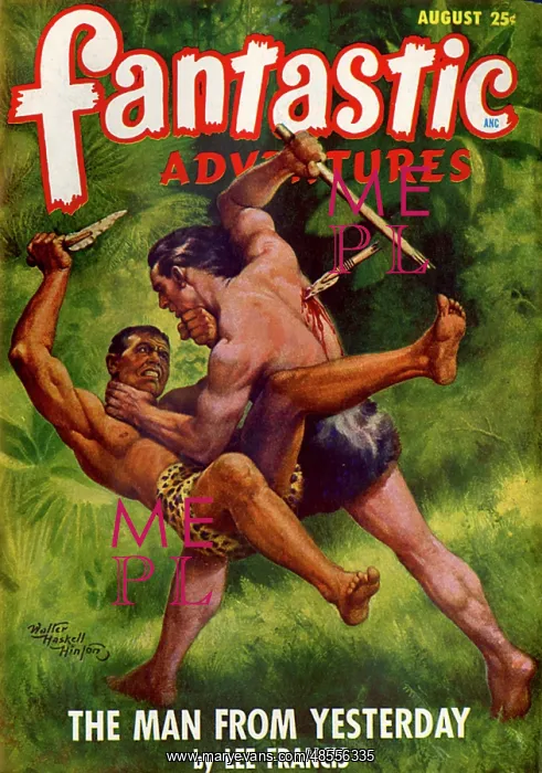 : Fantastic Adventures - The Man from yesterday : Fantastic Adventures - The Man from yesterday