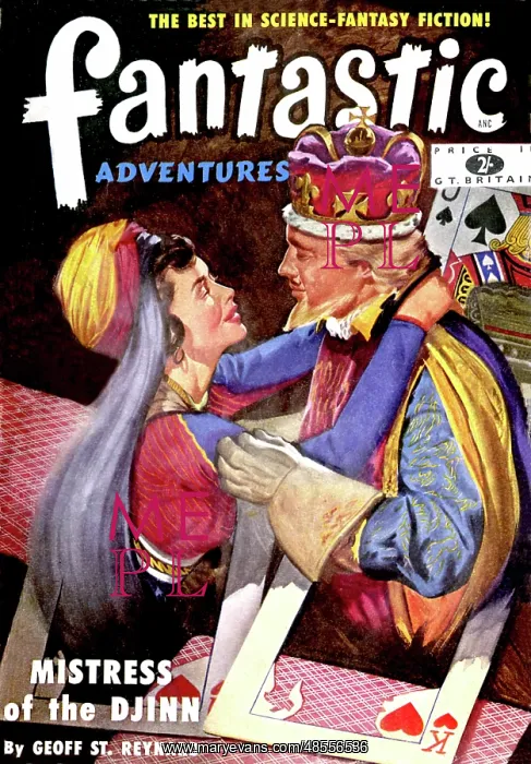 : Fantastic Adventures - Mistress of the Djinn : Fantastic Adventures - Mistress of the Djinn