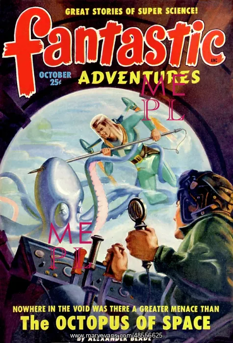 : Fantastic Adventures - The Octopus of Space : Fantastic Adventures - The Octopus of Space