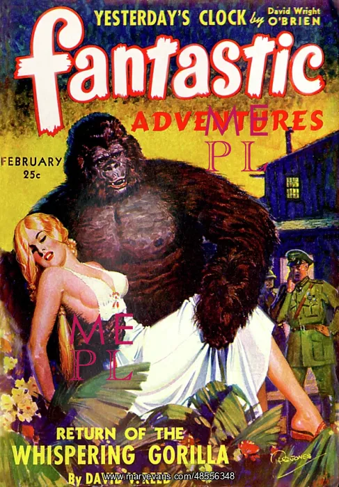 : Fantastic Adventures - Return of the whispering gorilla : Fantastic Adventures - Return of the whispering gorilla