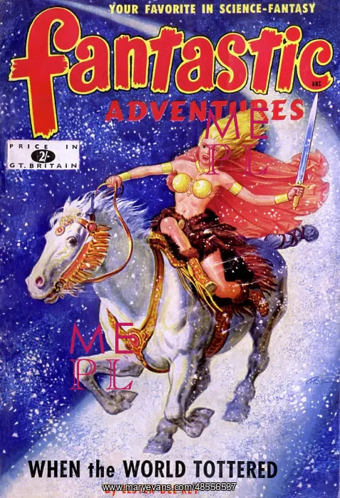 : Fantastic Adventures - When the world tottered : Fantastic Adventures - When the world tottered
