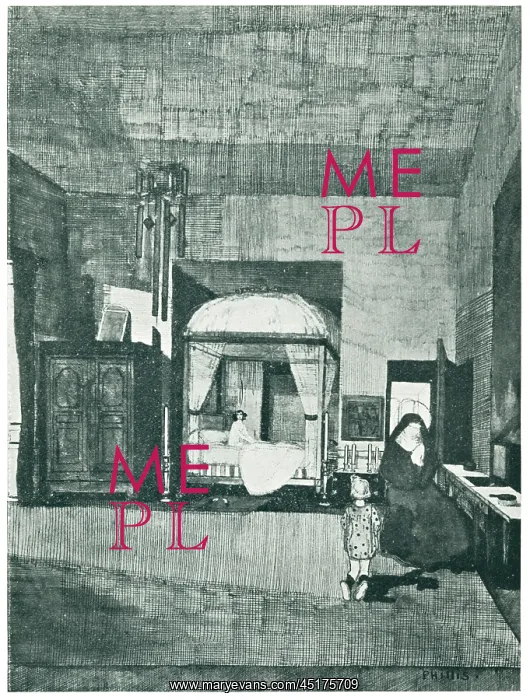 : Fantasy. This sketch shows a large bedroom interior : Fantasy. This sketch shows a large bedroom interior