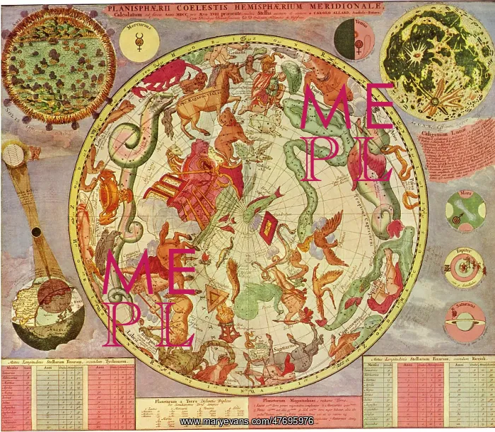: Fantasy Celestial Map : Fantasy Celestial Map