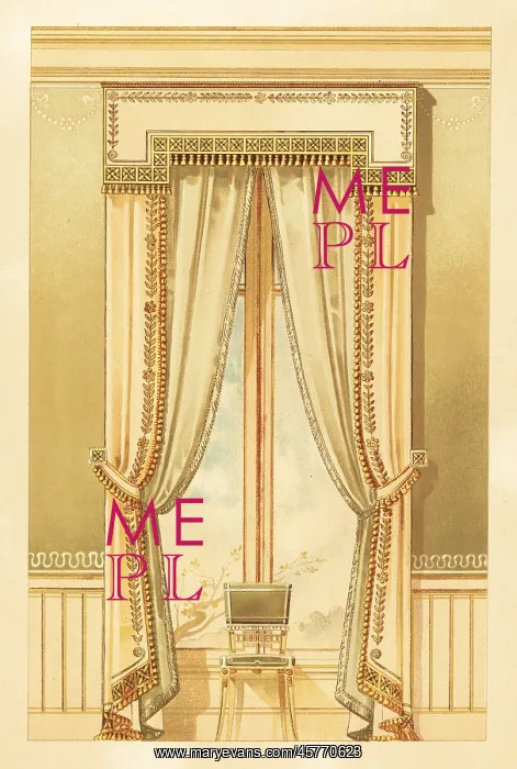 : Fantasy wall hanging, circa 1900 : Fantasy wall hanging, circa 1900