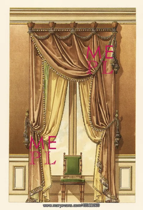 : Fantasy wall hanging, circa 1900 : Fantasy wall hanging, circa 1900