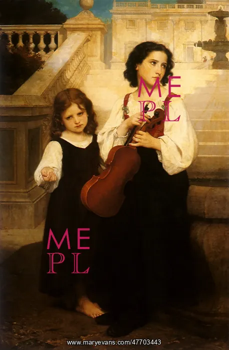  : Far From Home, by Bouguereau