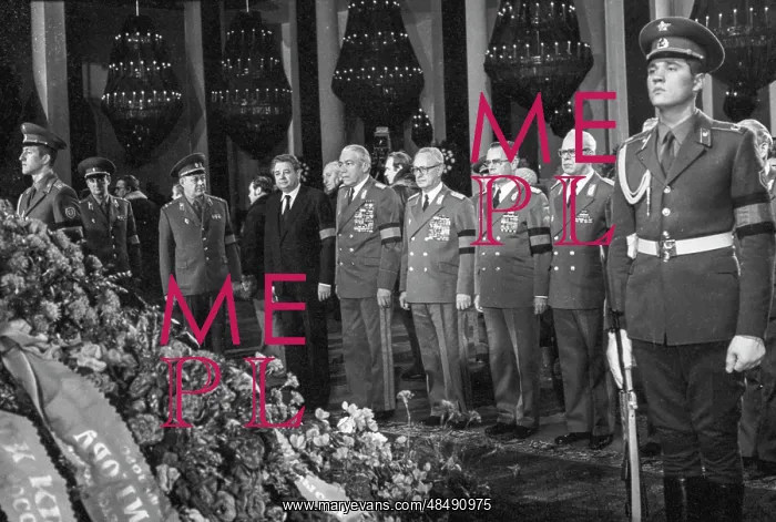 : Farewell ceremony of Dmitry Ustinov : Farewell ceremony of Dmitry Ustinov