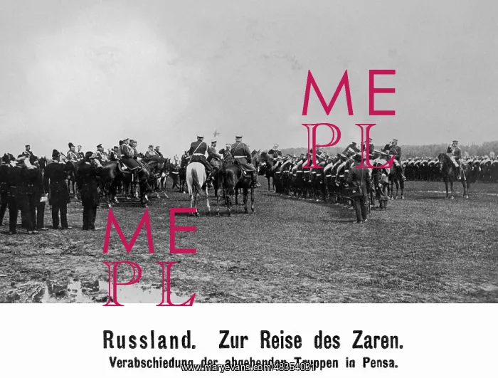 : Farewell of russian troops, 1904 / 1905 : Farewell of russian troops, 1904 / 1905