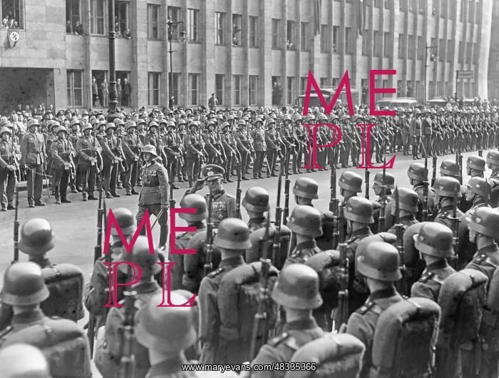 : Farewell of the Vienna Battalion in Berlin, 1938 : Farewell of the Vienna Battalion in Berlin, 1938