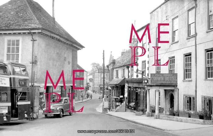  : Faringdon, Market Place c1955