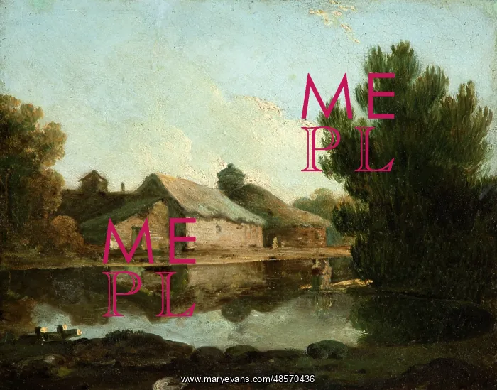 : Farm with a Pond late s : Farm with a Pond late s