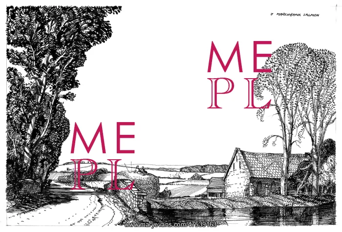 : Farm by a River : Farm by a River