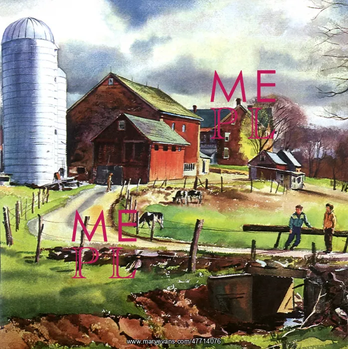  : Farm, Silo, Cow and Boys
