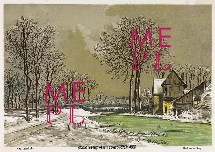 : FARM IN THE SNOW : FARM IN THE SNOW