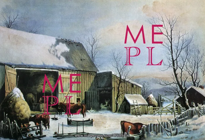  : Farm-Yard in Winter