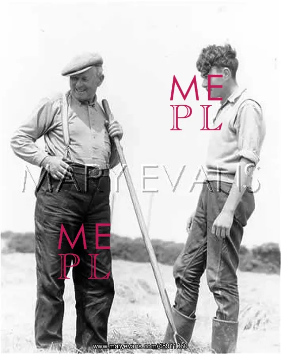 : A FARMER AND FARMHAND : A FARMER AND FARMHAND