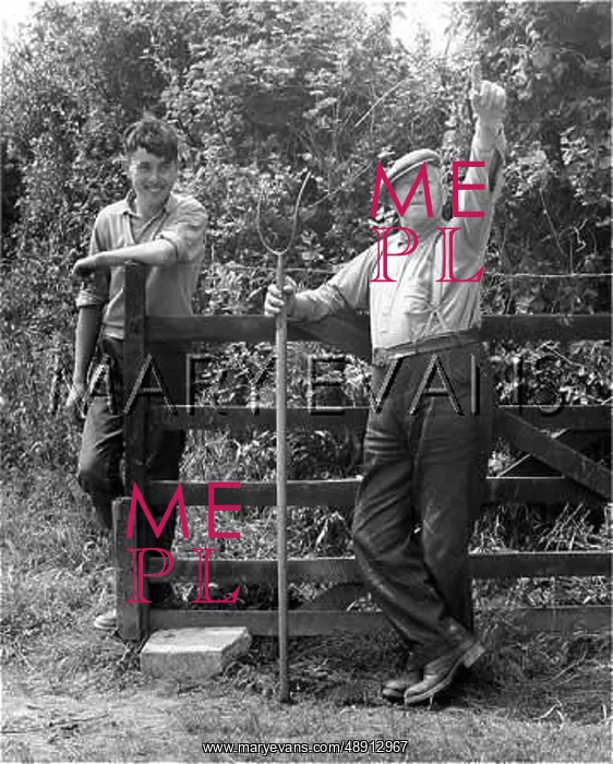 : A FARMER AND FARMHAND : A FARMER AND FARMHAND