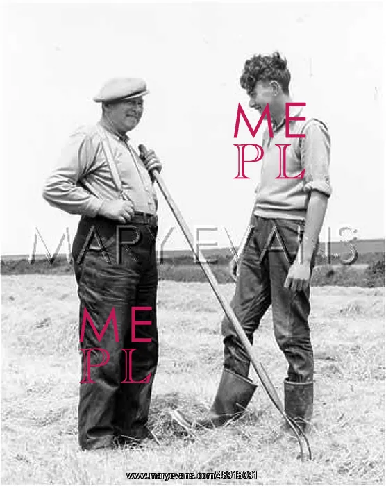 : A FARMER AND FARMHAND : A FARMER AND FARMHAND
