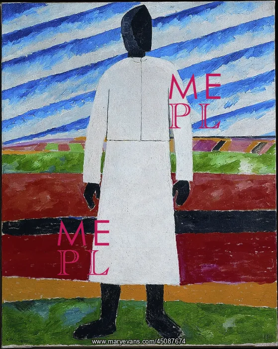 : The Farmer by Kasimir Malevich : The Farmer by Kasimir Malevich