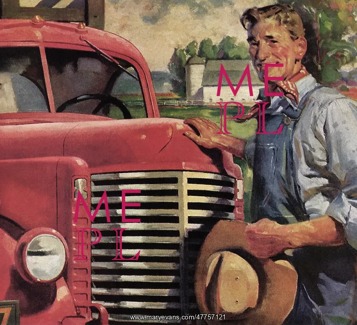  : Farmer and Pickup Truck