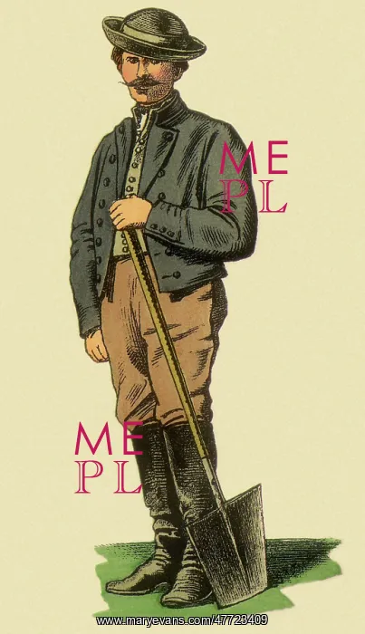  : Farmer with Shovel