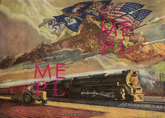 : Farmer, Train, and Patriotic Battle Tanks : Farmer, Train, and Patriotic Battle Tanks