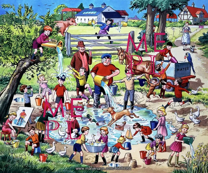  : Farming scene (with hidden animals)